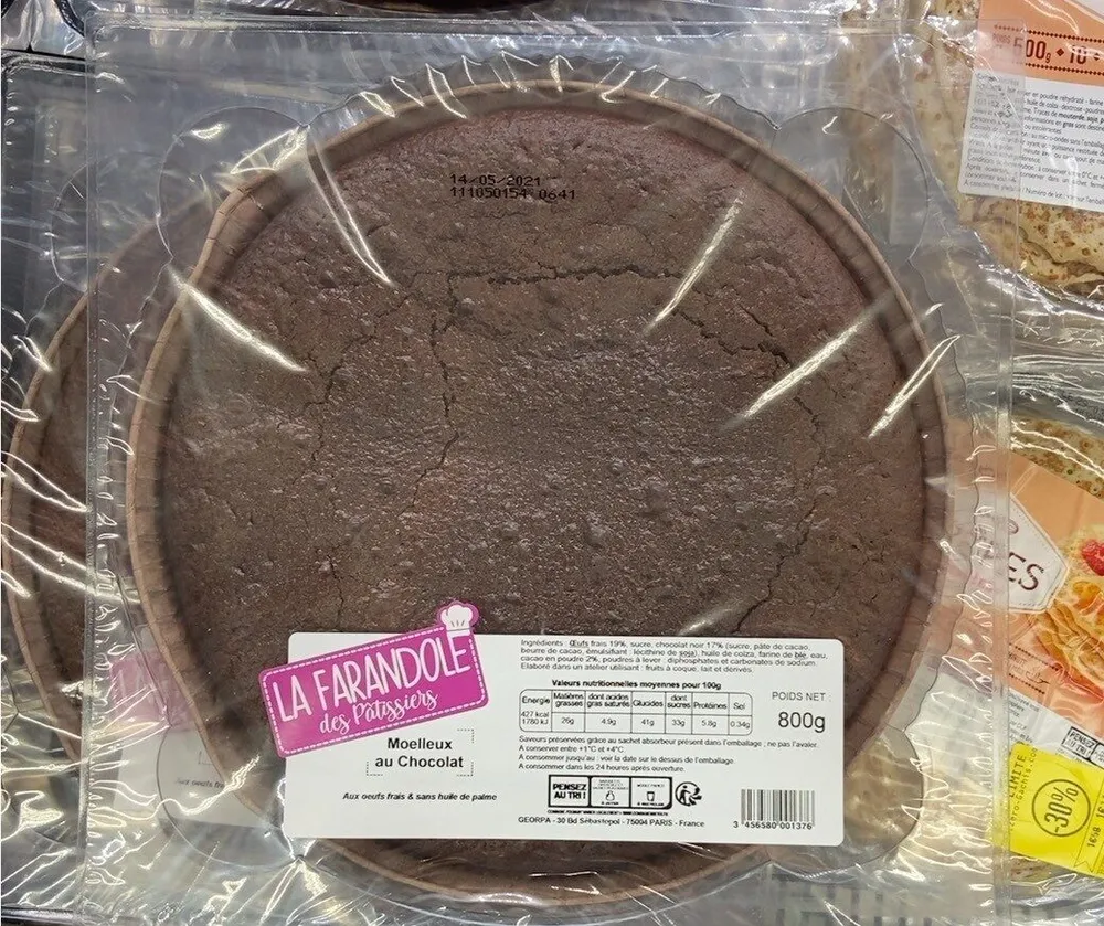 Moelleux au chocolat