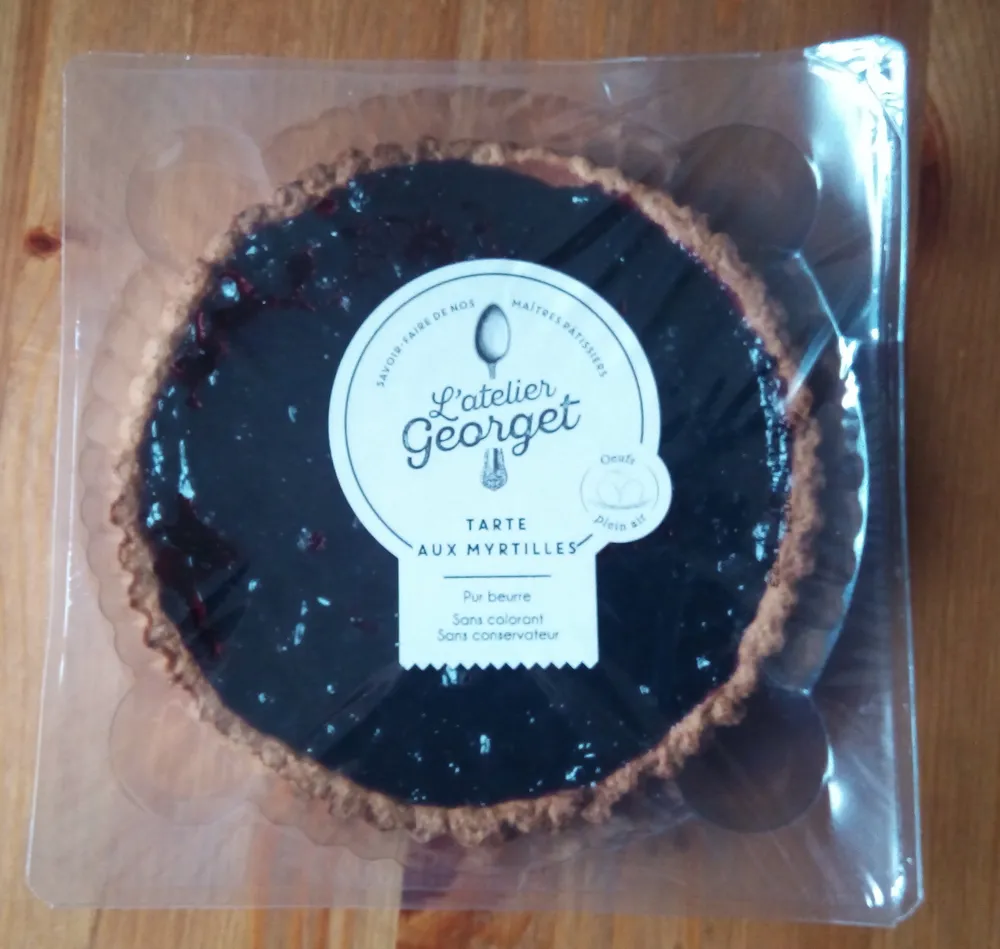 Tarte aux myrtilles