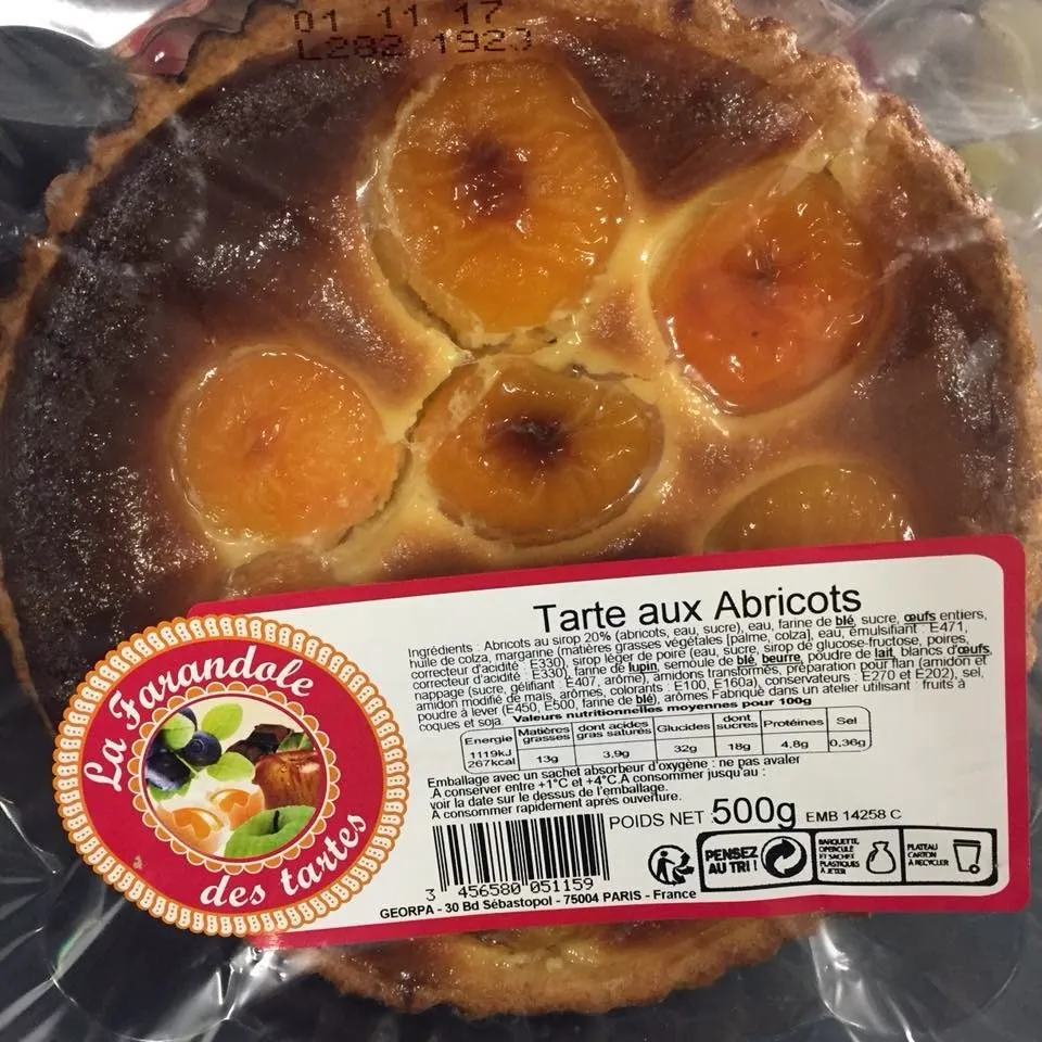 Tarte aux Abricots
