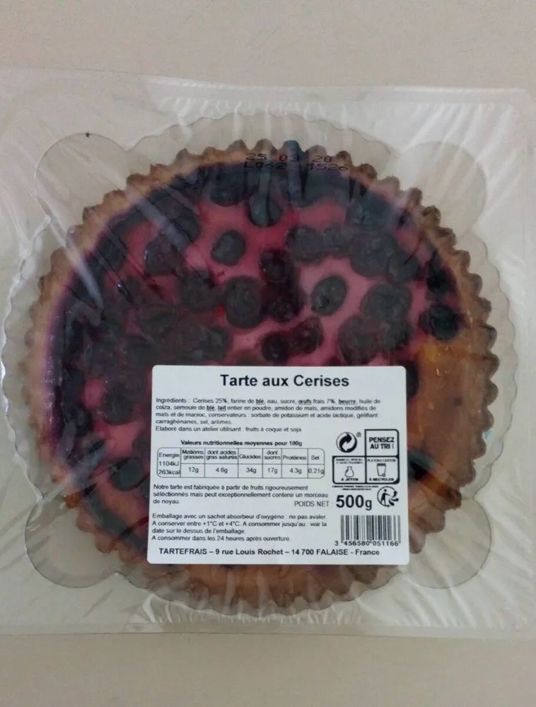 Tarte aux cerises