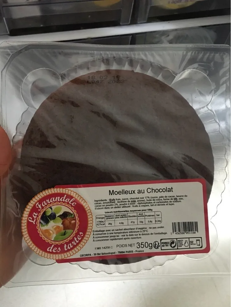 Moelleux au chocolat