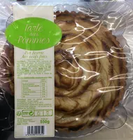 Tarte aux pommes pur beurre aux œufs frais