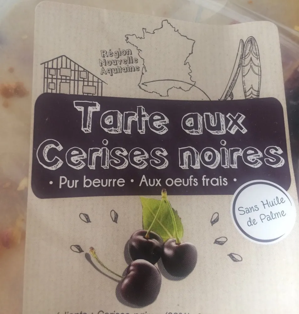 Tarte aux Cerises Noires