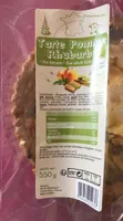 Tarte pomme rhubarbe