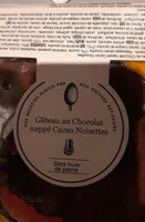 Gâteau au chocolat zappé cacao noisettes