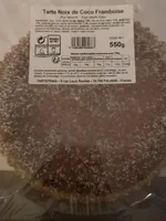 Tarte noix de coco framblisetartefrais