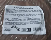 Le crumble à la framboise