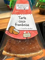 Tarte coco framboise