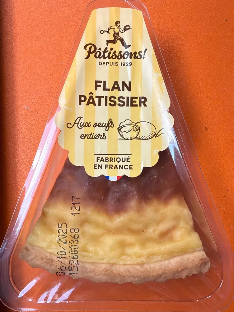 Flan Pâtissier Aux oeufs entiers