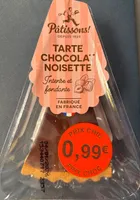 Tarte chococolat noisette