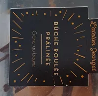 Bûche roulée pralinée