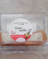 2 éclairs vanille