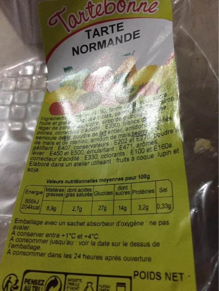 Tarte normande