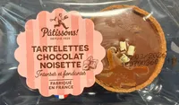 2 tartelettes chocolat noisettes