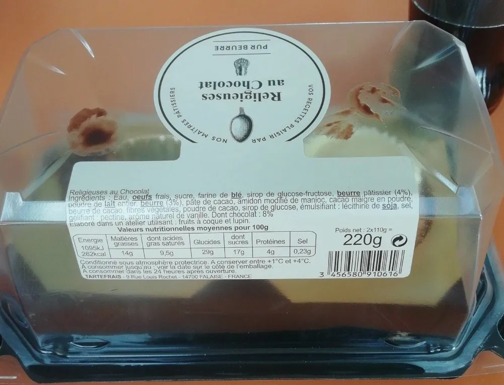 Religieuse au chocolat