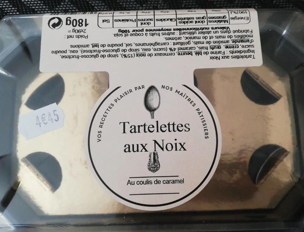 Tartelette aux noix