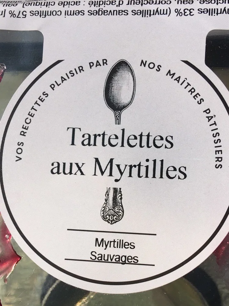Tartelette myrtilles