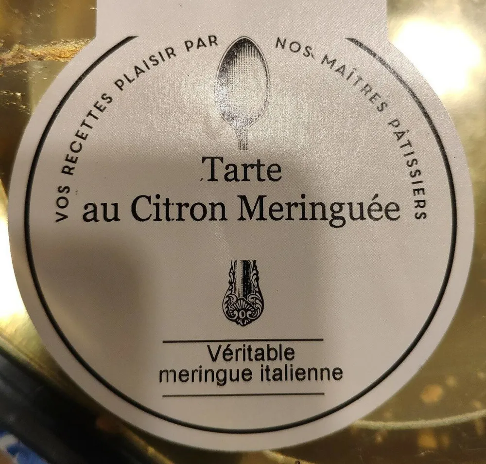 Tarte au citron meringuée