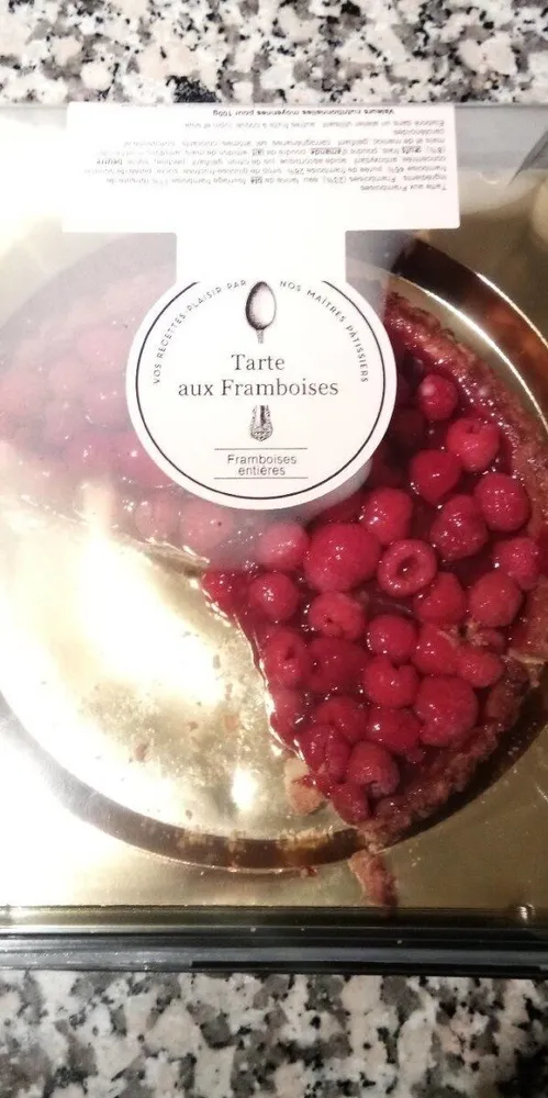 Tarte aux framboise