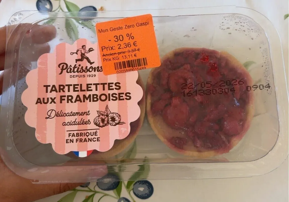 Tarte framboise