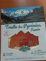 Truite des Pyrénées fumée