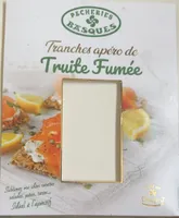 Tranches apéro de truite fumée