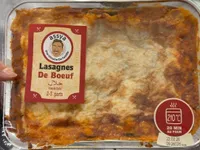 Lasagnes de boeuf