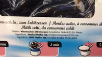 Pêcheries sétoises moules cuites au naturel