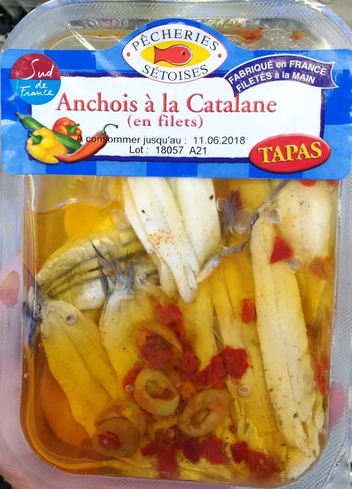 Anchois à la catalane (en filets)