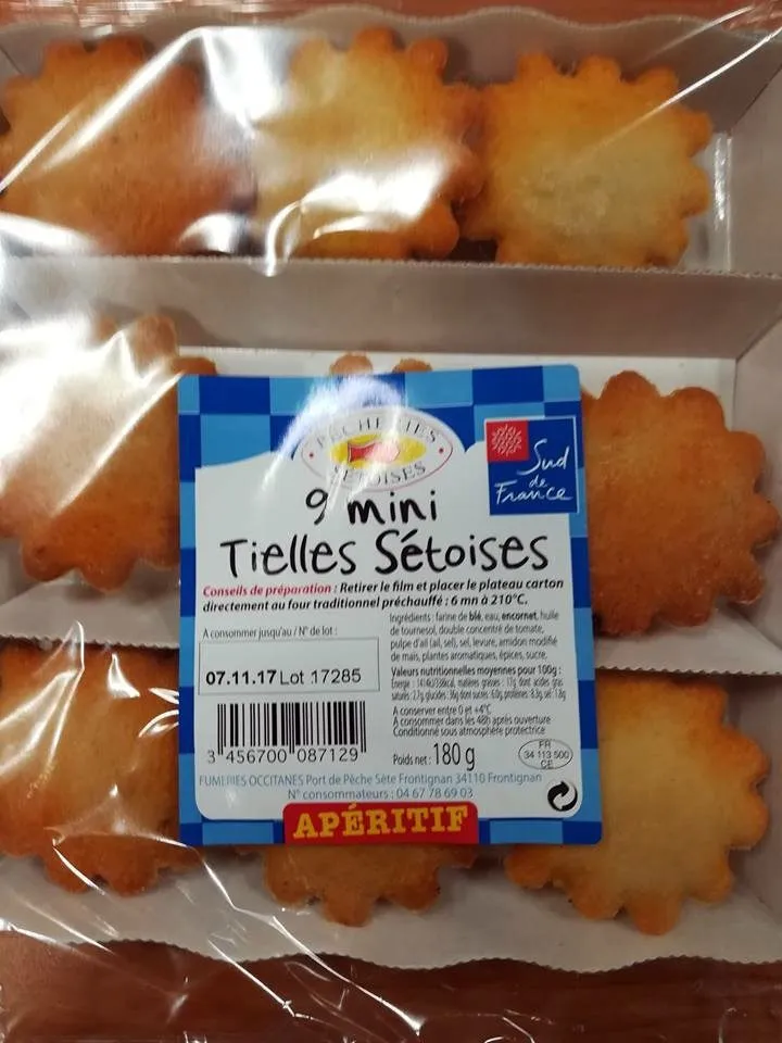 Fumeries Occitanes Mini Tielle Apéritive x9 -