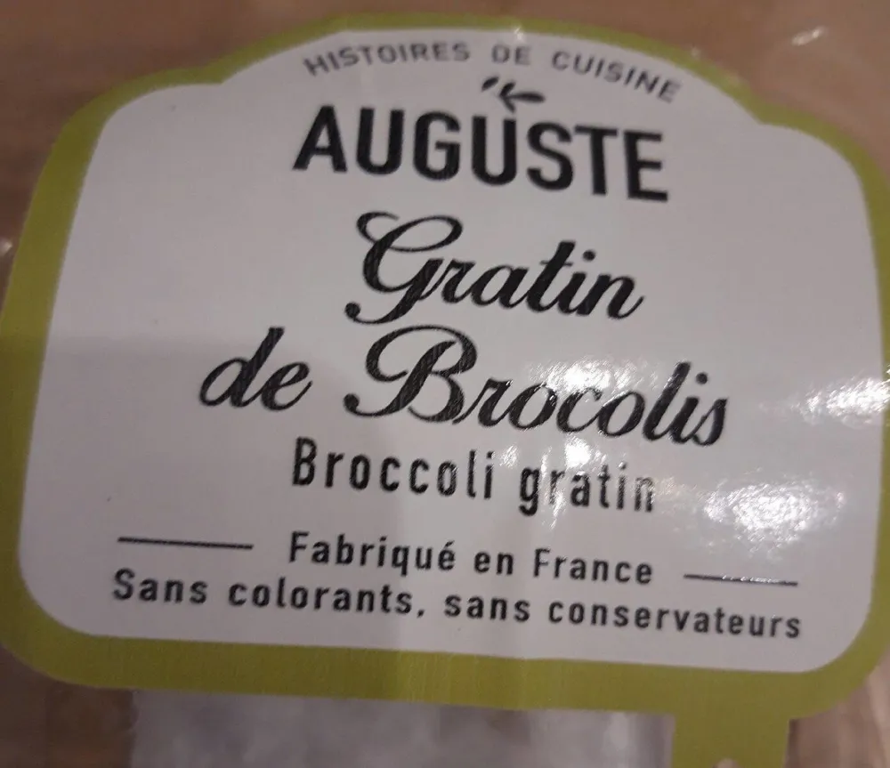 Gratin de brocolis
