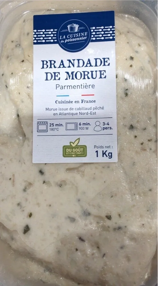 Brandade de morue parmentière