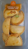 Empanadas au thon coriandre curry