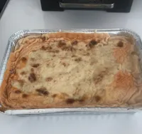 Lasagnes au thon cuisiné aux tomates ,courgettes et à la crème