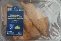 Croustillants de limande du nord parmesan et romarin