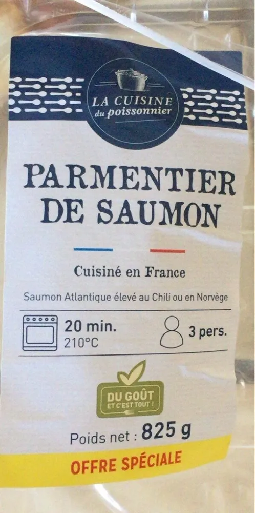 Parmentier de saumon