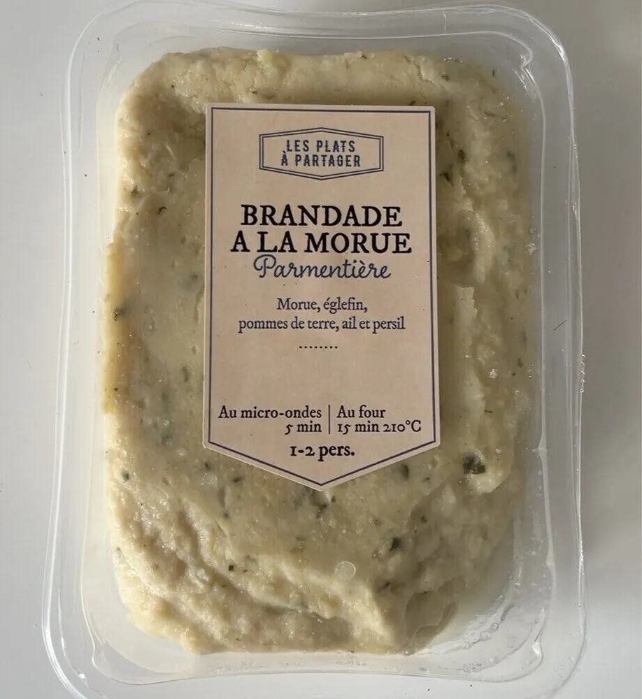 Brandade de morue parmentiere