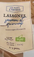 Lasagnes saumon et poireaux