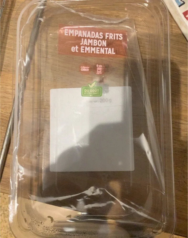 Empanadas frits jambon et emmental