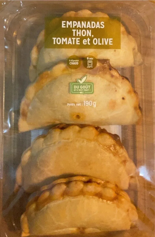 Empanadas thon,tomate, olive