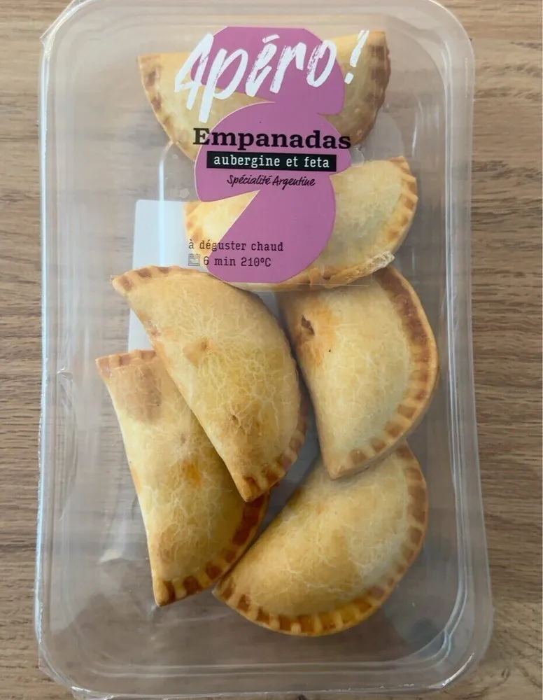 Empanadas aubergine et feta