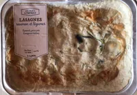 Lasagnes saumon et legumes
