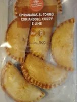 Empanadas al tonno coriandolo curry e lime