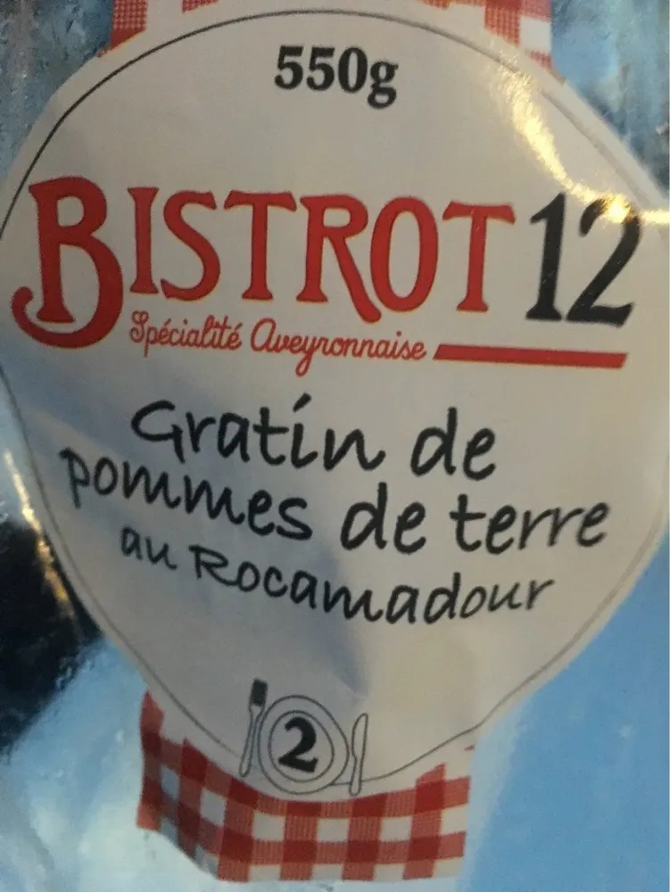 Gratin de pommes de terre au rocamadour