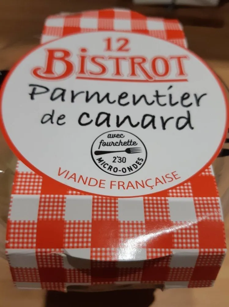 Parmentier de canard
