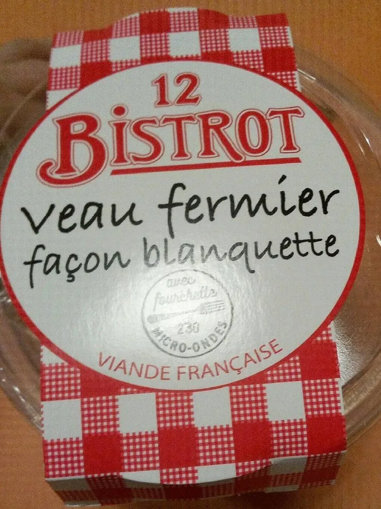 Veau fermier façon blanquette