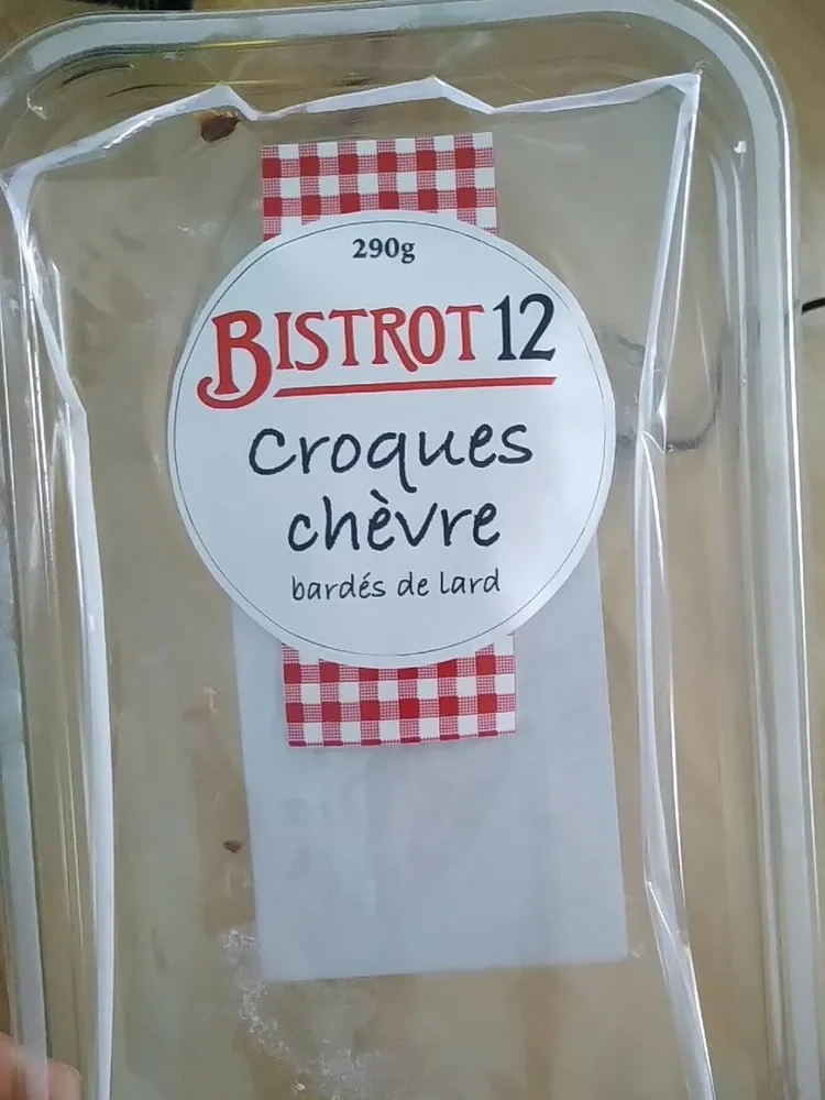 Croque chèvre bardés de lard