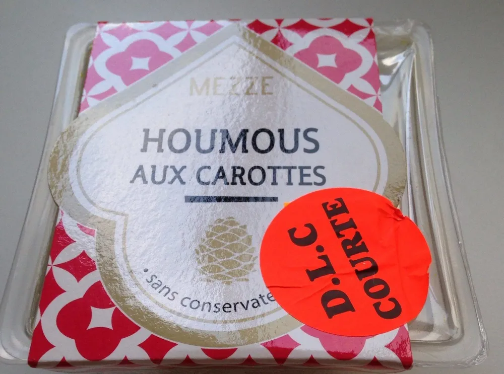 Houmous aux carottes