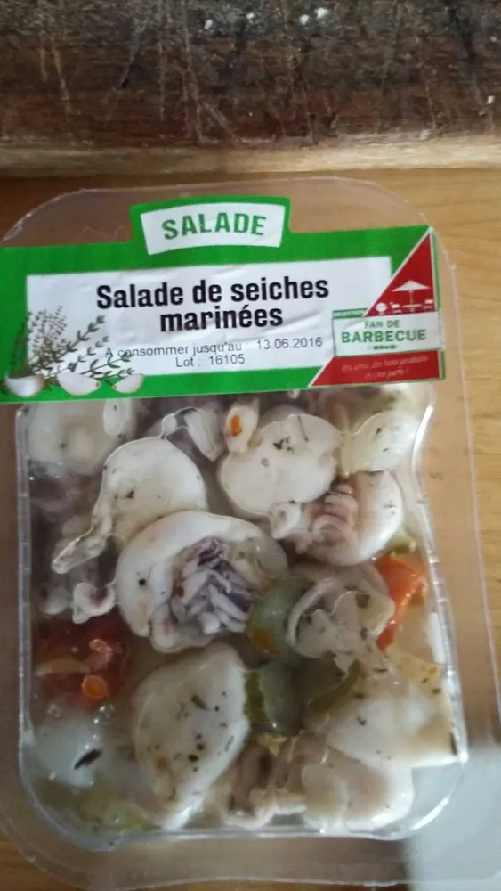 Salade de Seiches Marinées