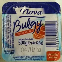 Bulgy fruits mixés Fraise